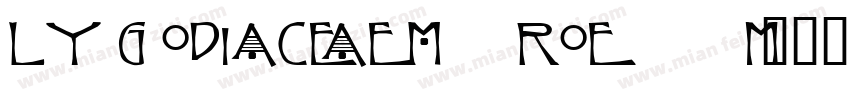 Lygodiaceae M. Roem.字体转换